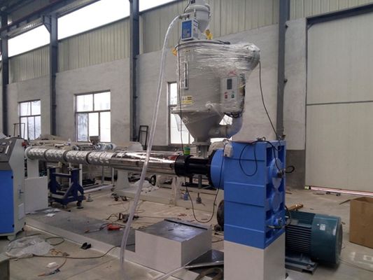 Chaîne de production en plastique de tuyau d'opération stable, fabrication de tube de pe de l'extrudeuse pp de tuyau de Ppr