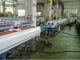 Ligne en plastique d'extrusion de tuyau, chaîne de production jumelle d'extrusion de tuyau de PVC, double tuyau de vis de PVC faisant la machine