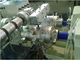 Chaîne de production jumelle de tuyau de PVC de tuyau de refroidissement par l'eau, tuyau de PVC faisant la machine