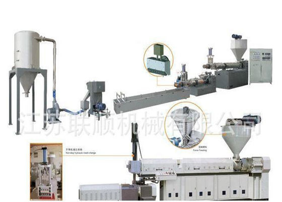 Chaîne de production de granules de PE de pp, machine de fabrication de granulation en plastique de recyclage des déchets