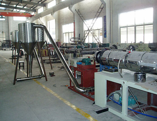 Machine de granulation de vis de double de PVC, ligne chaude d'extrusion de pelletisation de coupe