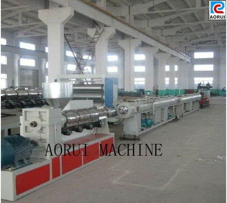 Un bon prix. PE/ligne en plastique d'extrusion tuyau de pp/PERT, machines simples d'extrusion de conduite d'eau de vis en ligne