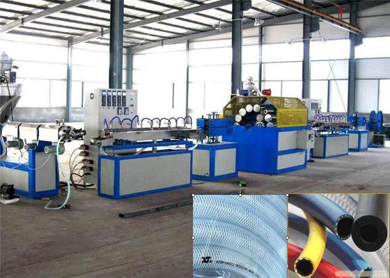 Un bon prix. Tuyau mou de tissu-renforcé de PVC de boudineuse à vis de la CE et de jumeau du certificat ISO9001 en ligne