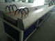 Chaîne de production jumelle de profil de la vis WPC, machine en plastique en bois de production de profil de Conposite