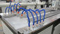 Chaîne de production en plastique de profil de panneau de décellulation de PVC haute performance