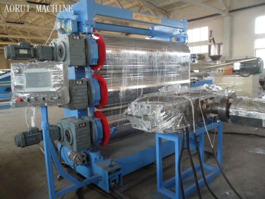 Un bon prix. Ligne en plastique professionnelle vis simple d'extrusion de panneau de cuisine du PE/pp en ligne