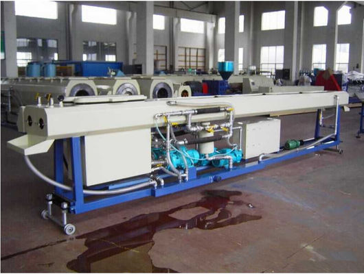 Un bon prix. Ligne à haute production machine simple d'extrusion de tuyau de PE de boudineuse à vis de tuyau de jumeau en ligne
