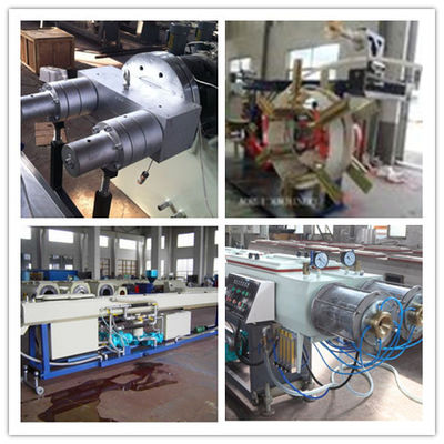 Un bon prix. Machine jumelle à grande vitesse de boudineuse à vis, ligne jumelle en plastique d'extrusion de tuyau de PE en ligne