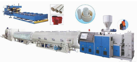 Un bon prix. Ligne en plastique machine en plastique d'extrusion, chaîne d'extrusion de production de tuyau de protection de câble de PVC en ligne