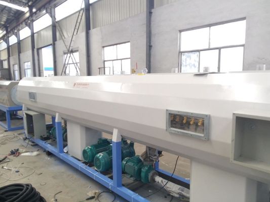 16-630mm PE HDPE LDPE PVC ligne de production de tuyaux en plastique avec 38Cr Moaia vis et tonneau