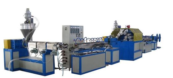 Un bon prix. Ligne en plastique tressée d'extrusion de tuyau de fibre non-toxique de PVC, machine jumelle de boudineuse à vis en ligne