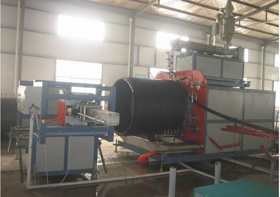 Un bon prix. Ligne en plastique d'extrusion de machine d'extrusion de tuyau de HDPE, chaîne de production de tuyau d'enroulement de Sprial de HDPE en ligne