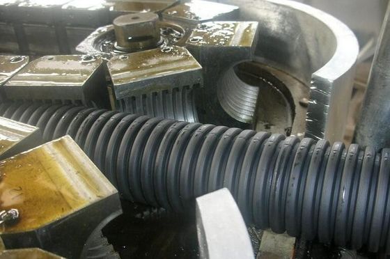 Un bon prix. Ligne en plastique ondulée à mur unique grande vitesse d'extrusion de tuyau de vis de PE en ligne