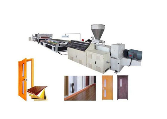 Un bon prix. Ligne en plastique en bois d'extrusion de calibre de construction de machine de panneau de la machine de conseil/WPC en ligne