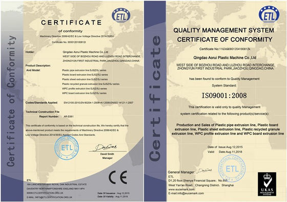 Un bon prix. Ligne en plastique d'extrusion de PVC, chaîne de production de tuyau de protection de câble de PVC de 16-63mm en ligne