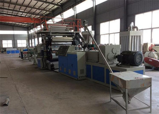 Un bon prix. Machine en plastique d'extrusion de feuille de plat de marbre de Lamitation, feuille de Faux de PVC faisant la machine en ligne