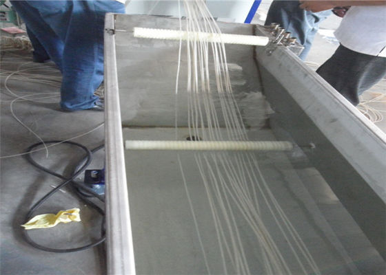 Un bon prix. Extrudeuse machine à granulés en plastique avec 5 zones de refroidissement et 38CrMoAl baril de vis en ligne