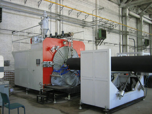 Un bon prix. Le PLC commandent la chaîne de production en plastique, machine d'expulsion de tuyau de HDPE en ligne