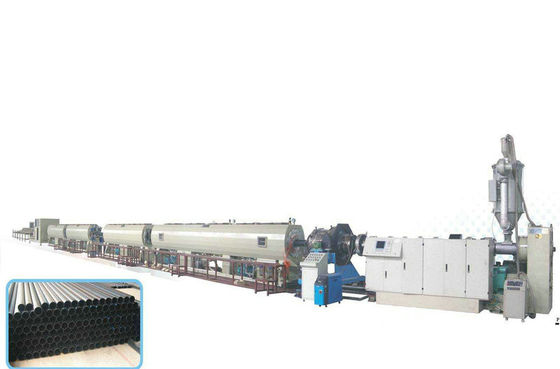 Un bon prix. Ligne en plastique d'extrusion de drain de PE avec l'extrudeuse à grande vitesse en ligne