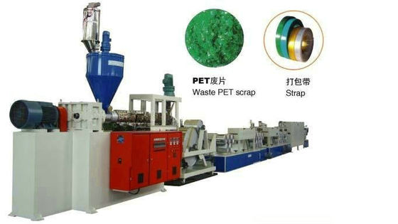Un bon prix. Bande de cerclage en plastique faisant la machine, chaîne de production de courroie d'ANIMAL FAMILIER en ligne