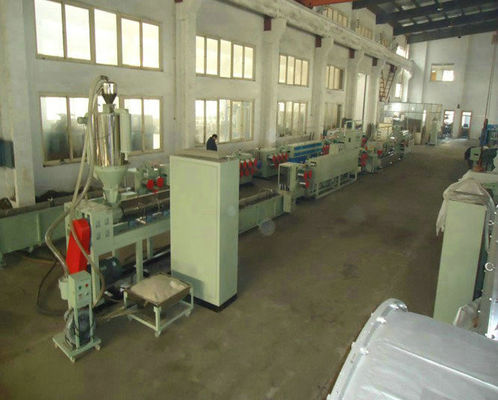 Un bon prix. ANIMAL FAMILIER de rebut attachant la machine de bande pour emballer, ligne réutilisée d'extrusion de bande de courroie en ligne
