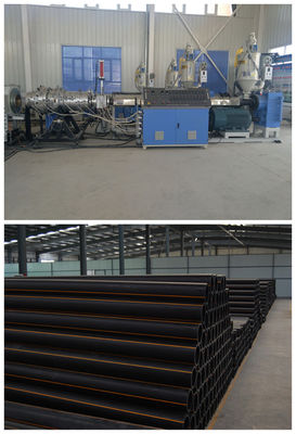 Un bon prix. Ligne en plastique d'extrusion de PE, machines de production de tuyau d'eau fraîche et chaude de PE en ligne