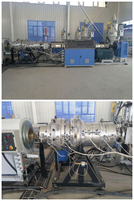 ligne en plastique d'extrusion de tuyau de PE simple de la vis 150kg/H