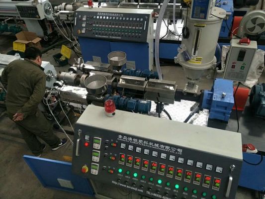 40kg/H ligne en plastique d'extrusion de tuyau du HDPE PPR du diamètre 40mm