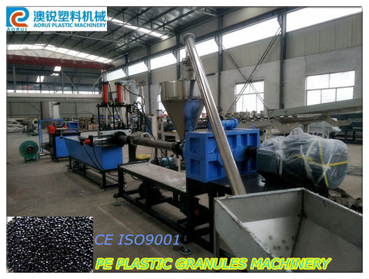 Un bon prix. La machine en plastique simple de granules du PE de vis/pp/réutilisent les granules en plastique faisant la machine en ligne