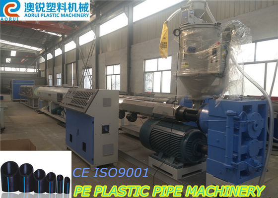 Ligne en plastique d'extrusion de tuyau de HDPE de PE, chaîne de production de tuyau de PPR