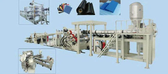Un bon prix. PC/ligne en plastique d'extrusion de conseil de PMMA/picoseconde, extrudeuse en plastique de plat en ligne