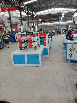 Un bon prix. Ligne d'extrusion de conduits à deux cavités en PVC 12 - machine de fabrication de tuyaux à double sortie de 63 mm en ligne
