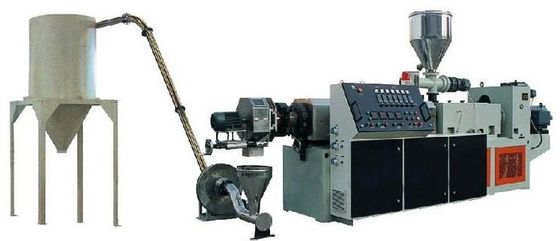 Un bon prix. La machine en plastique d'extrusion de granule chaud de coupe de PVC, PVC a réutilisé l'extrudeuse de granule en ligne